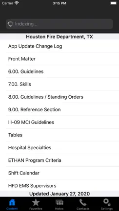 Houston Fire: EMS Protocols iPhone image 2