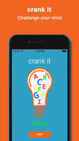 Game screenshot Crank It! Letters Brain Teaser mod apk