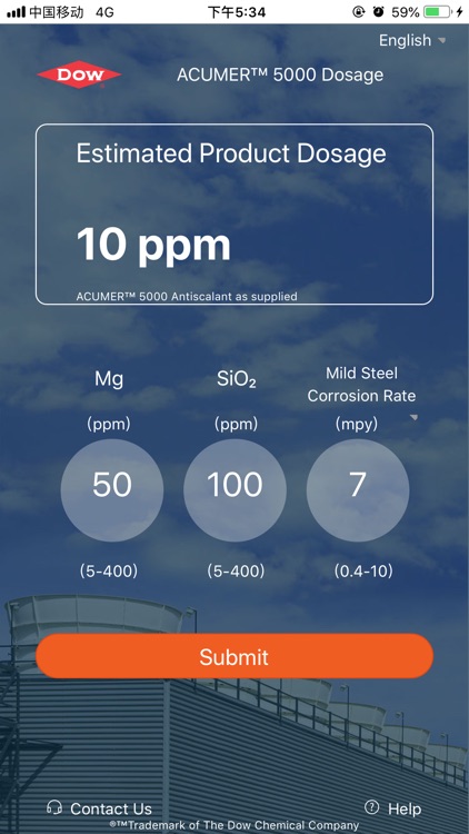 ACUMER 5000 dosage calculator