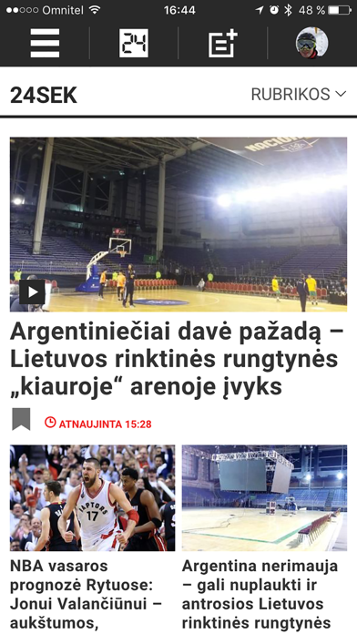 Screenshot #1 pour 24sek - Krepšinis