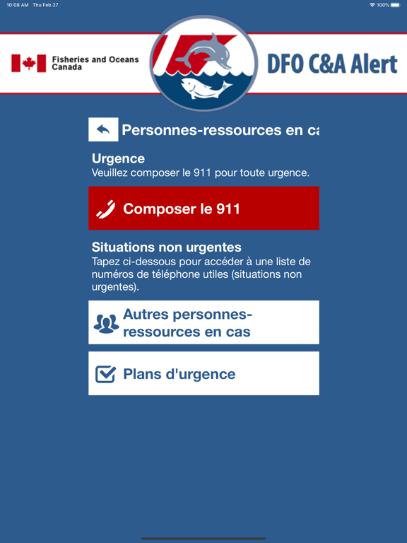 Screenshot #5 pour DFO C&A Alert