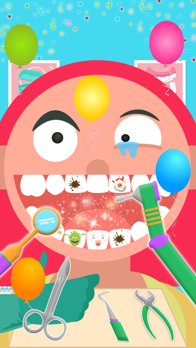 Children's Doctor Dentist Game Screenshot