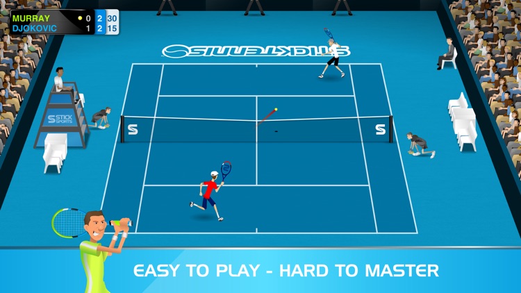 Stick Tennis screenshot-0