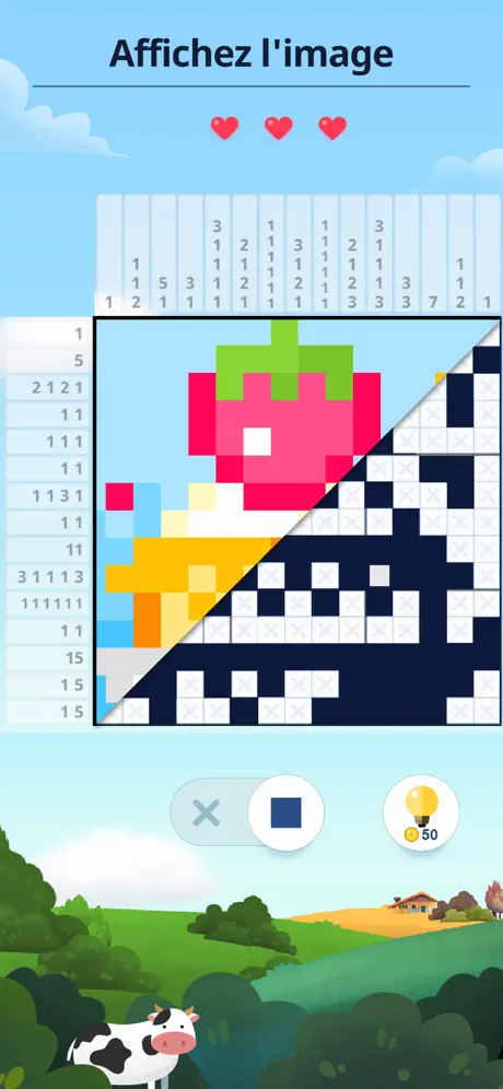 Nonogram - Croix Logique