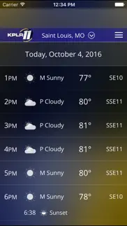 kplr news 11 st louis weather iphone screenshot 4