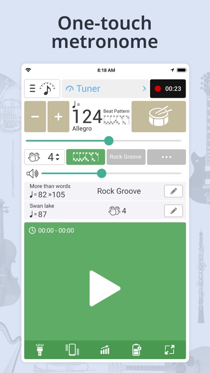 Tuner & Metronome -Soundcorset screenshot-3
