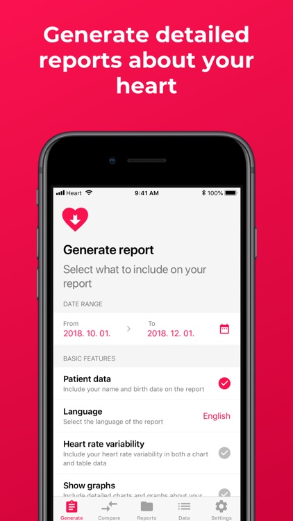Heart Reports screenshot-0