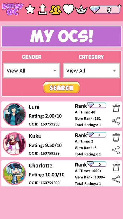 Rate My OC screenshot-4