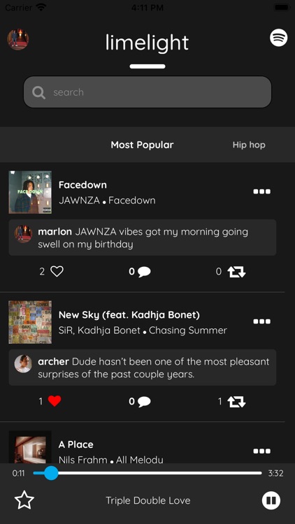 Racket - Social Music Curation