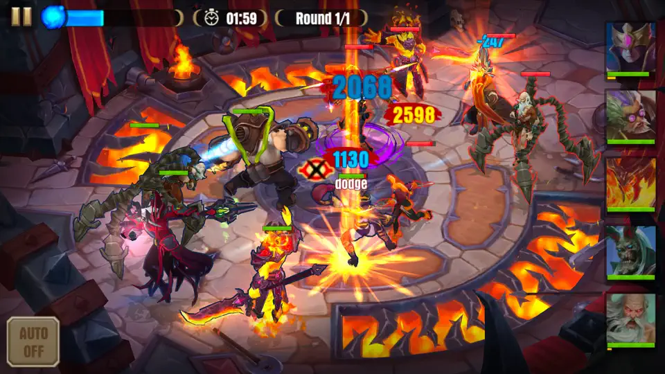 Скриншот Juggernaut Wars: РПГ Фэнтези на iPhone 10