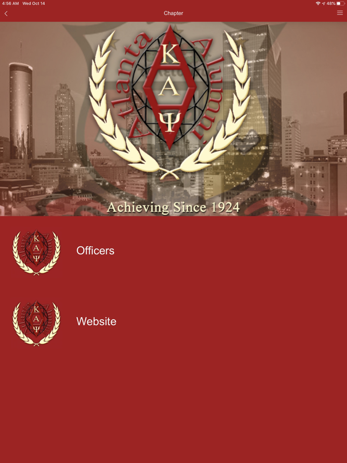 Atlanta Alumni Chapter app