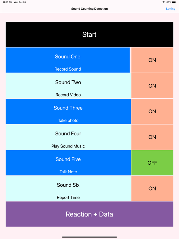Screenshot #4 pour Sound Counting Detection