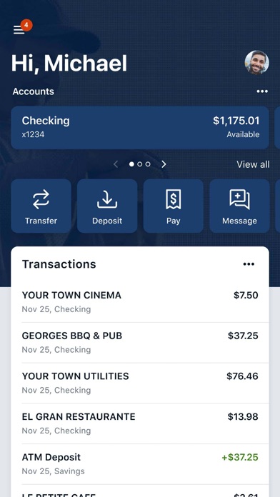 Fidelity Bank & Trust–Mobile Screenshot