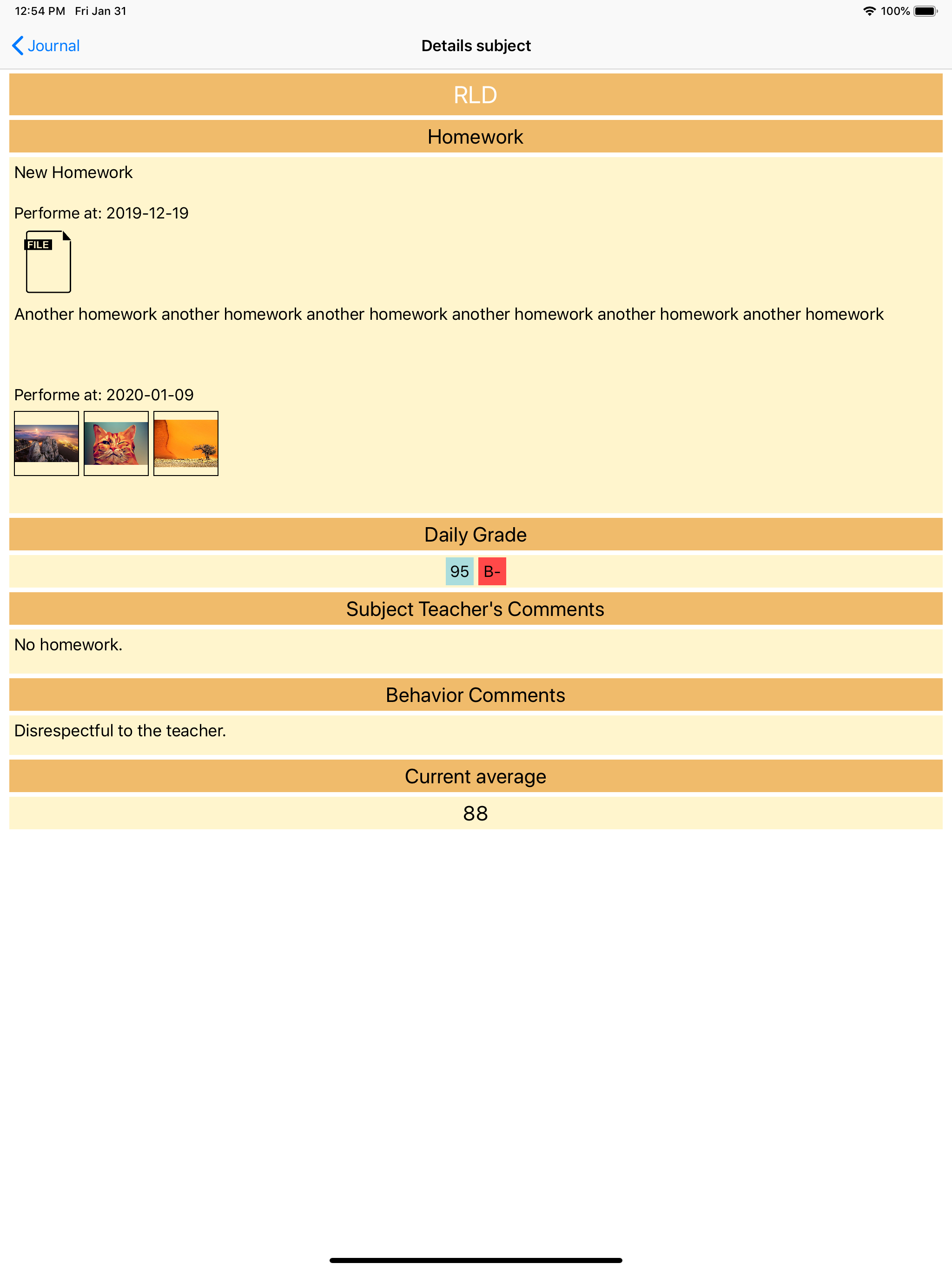 BigAppleAcademy Journal screenshot 11