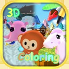 Animal Coloring 3D - AR Camera