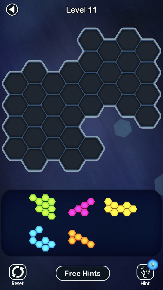 #7. Super Hex Block Puzzle - Hexa (iOS) By: Loyal Foundry, Inc.