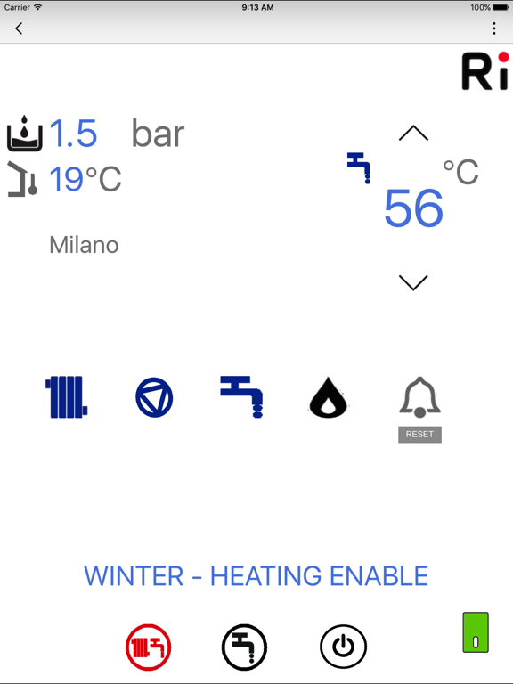 Screenshot #6 pour RiCLOUD Thermostat