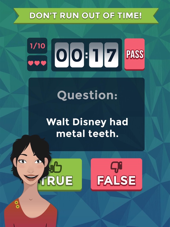 Screenshot #6 pour QuizMania True Or False Trivia