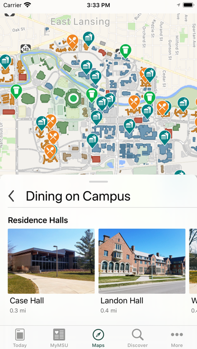 Michigan State University Screenshot
