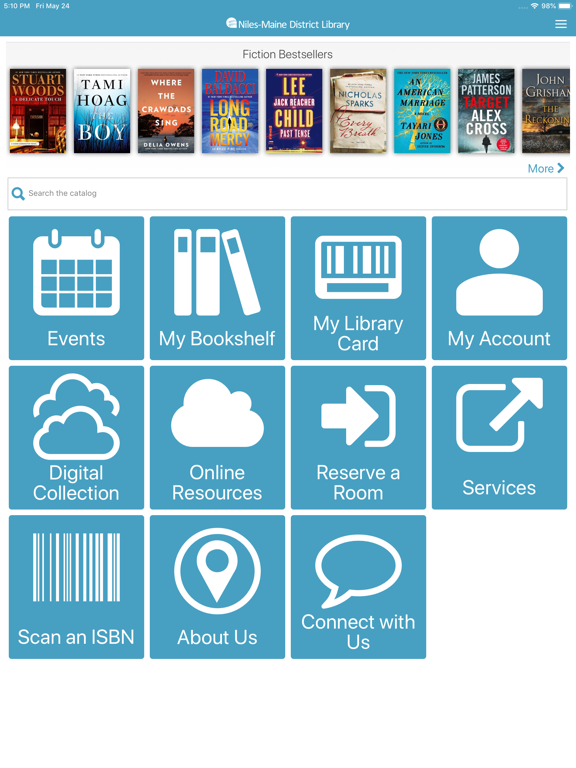 NMDLibrary iPad screenshot 1 - Reference app