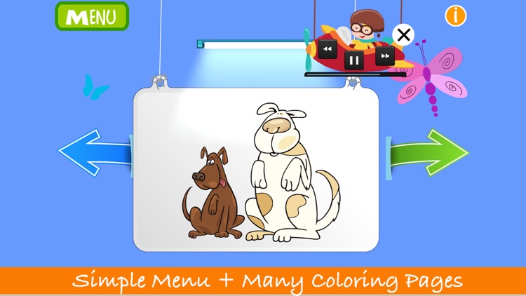 KIDS COLORING & PAINTING screenshot-3