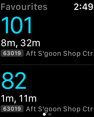 SG NextBus screenshot 10