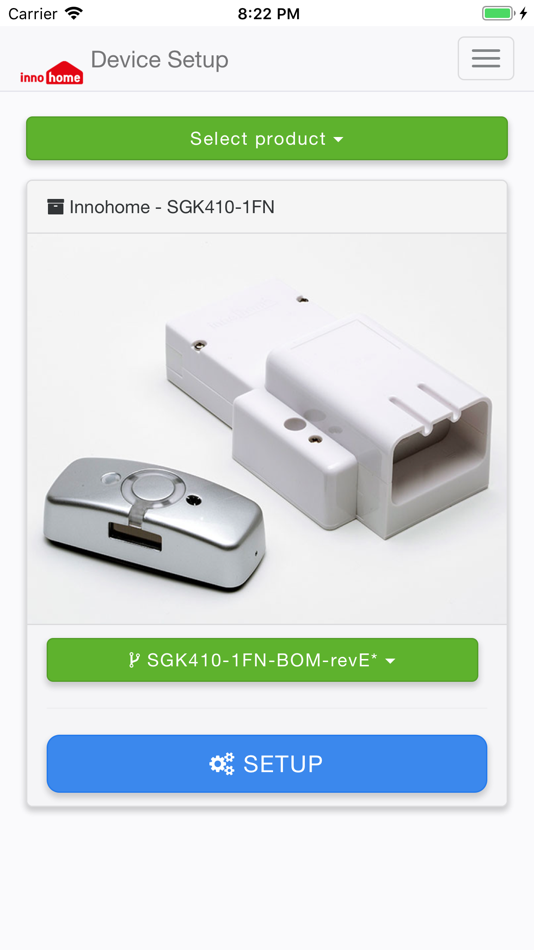 #1. Innohome Device Setup (iOS) 由: Innohome Oy