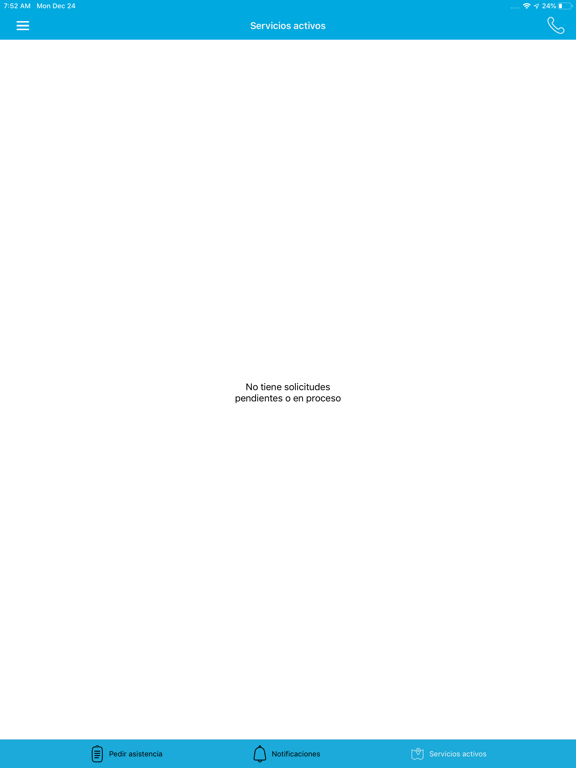 Asistencia Movistar iPad screenshot