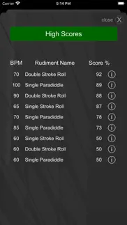 How to cancel & delete drummer itp - rudiment trainer 3