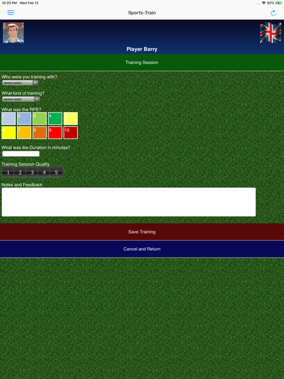 Screenshot #6 pour Sports-Train