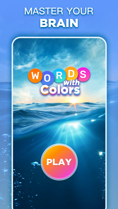 Words with Colors-Word Gameのおすすめ画像1