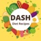 The DASH diet is rich in fruits, vegetables, whole grains, and low-fat dairy foods; includes meat, fish, poultry, nuts and beans; and is limited in sugar-sweetened foods and beverages, red meat, and added fats