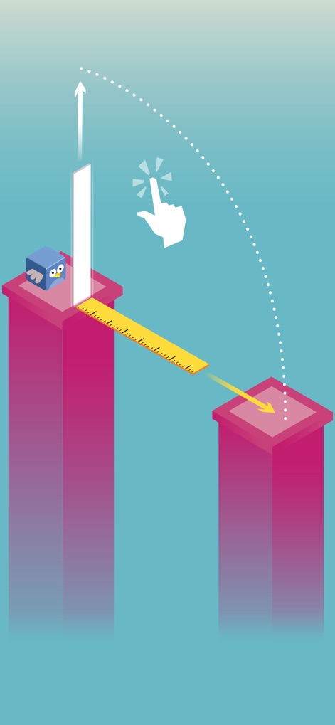 PLANK! - Understand the simple one-touch mechanics, where a finger tap controls the plank's growth, and the on-screen ruler helps users measure their progress.
