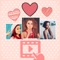 Now You can create beautiful love videos by placing photos or videos in love frames