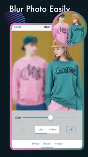 blur photo background editor iphone screenshot 1