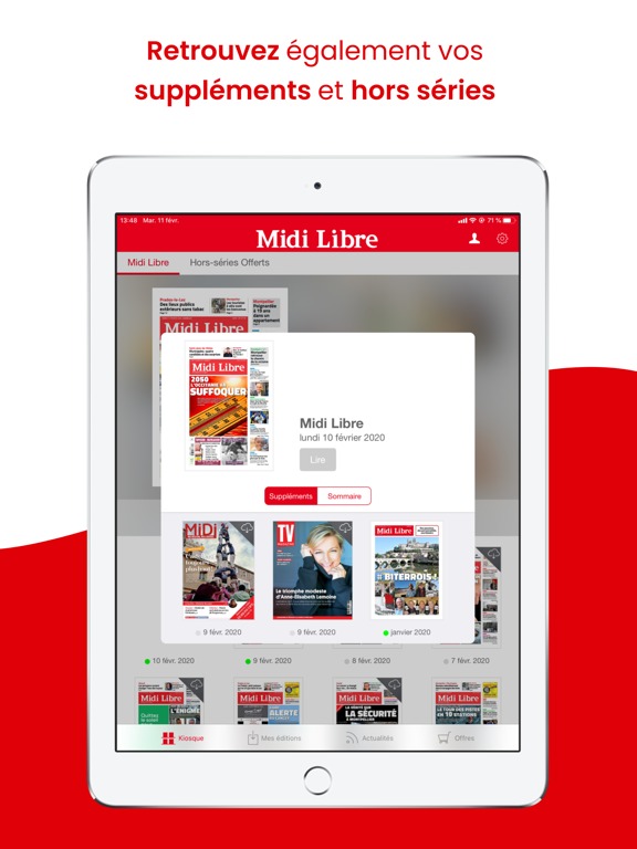 Midi Libre Le Journal iPad screenshot 7 - Magazines & Newspapers app