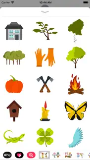 100 gardening stickers iphone resimleri 2