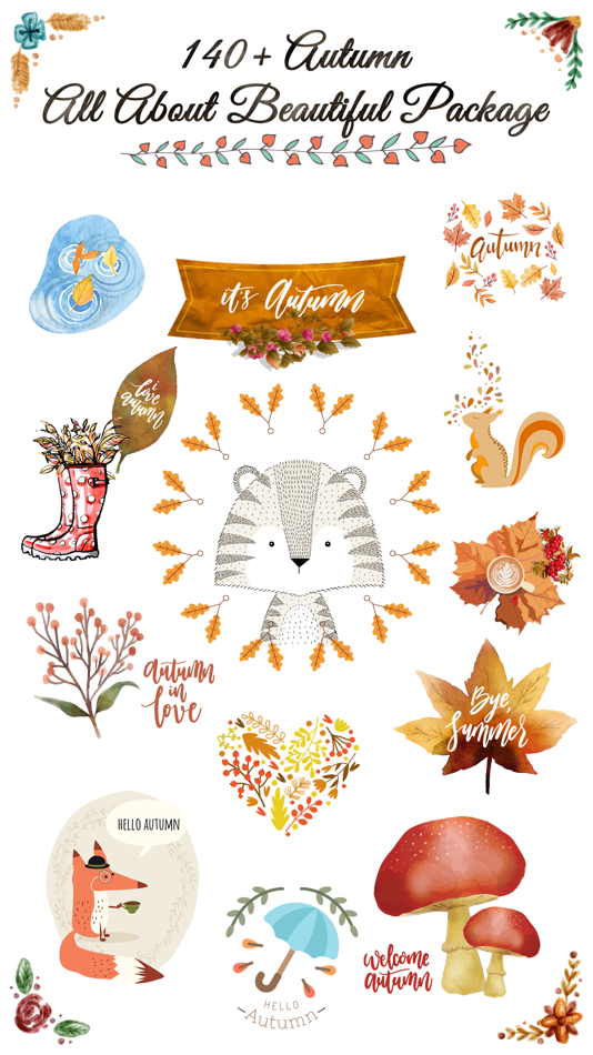 Autumn Love - Greetings Pack - 1.3 - (iOS)