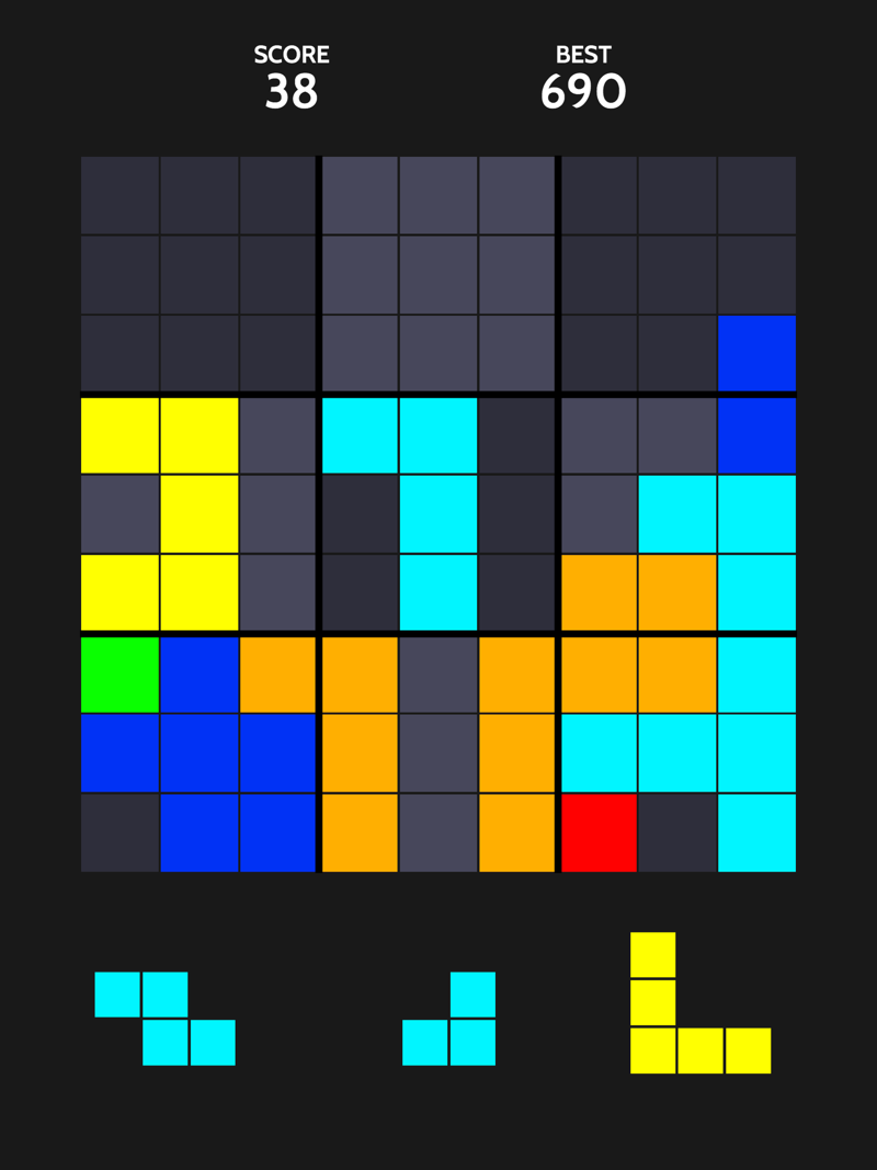 Block Puzzle - Sudoku Squares official gameplay screenshot 1