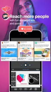 video ad maker - create fb ads iphone screenshot 1