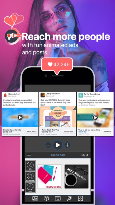 Video AD Maker - Create FB Ads Screenshots