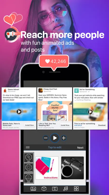 Video AD Maker - Create FB Ads screenshot 1 of 6