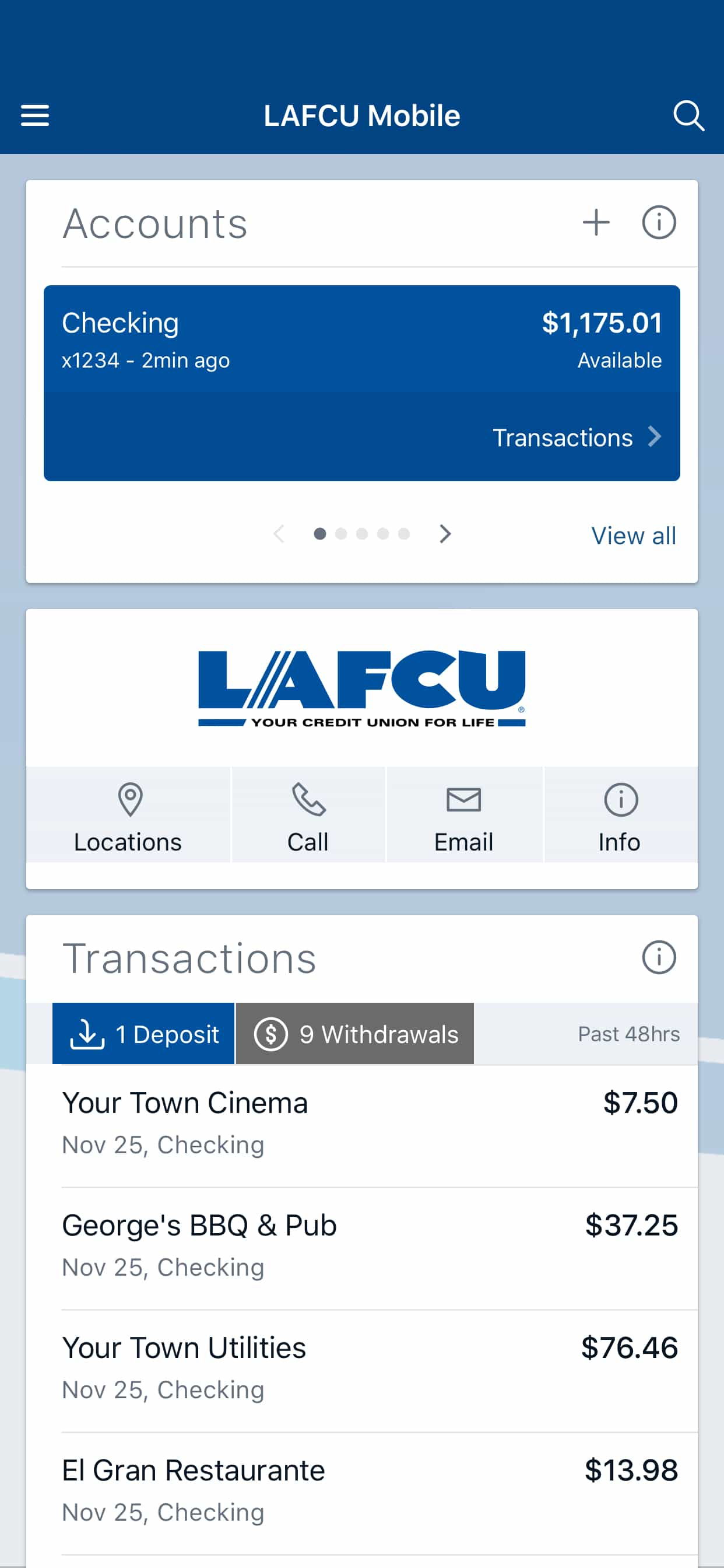 LAFCU Mobile