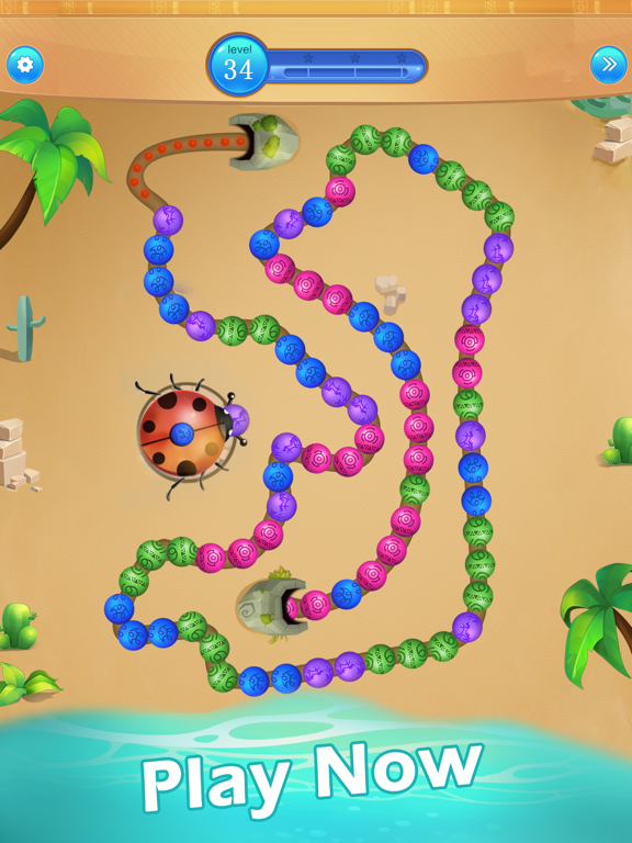 Marble Shooter:Zumba Classic iPad screenshot 6 - Games app