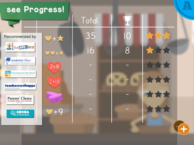 ‎Math Bakery First Grade Screenshot