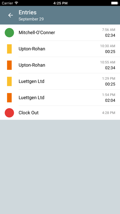 Labor Sync Screenshot