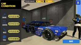 street stock dirt racing - sim iphone screenshot 2