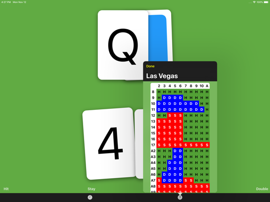 Blackjack Strategy+ iPad app afbeelding 9