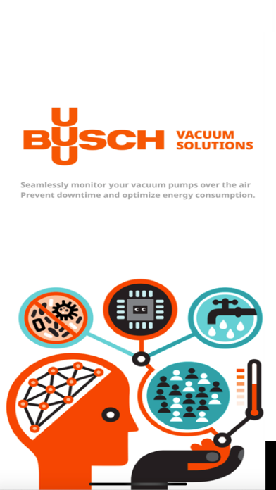 Busch Vacuum-App Screenshot