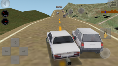 Mad Road 3D - Combat cars game Screenshot